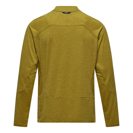 Longsleeve męski Salewa PEDROC DRY WIND żółty 00-0000029172_5B10
