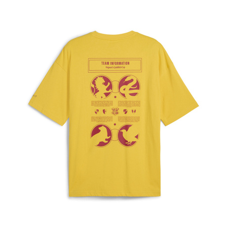 Koszulka męska Puma X HARRY POTTER OVERSIZED żółta 63009234