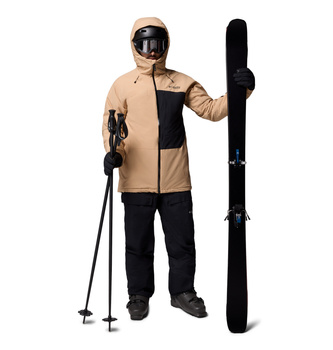 Kurtka narciarska męska Columbia WINTER DISTRICT III beżowa 2087371262