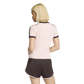 Koszulka damska adidas 3-STRIPES SLIM różowa KC9016
