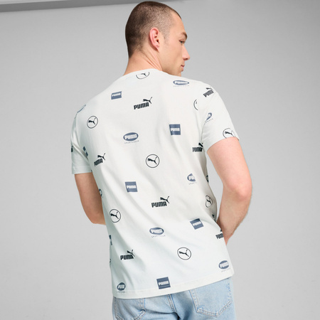 Koszulka męska Puma POWER AOP biała 68173902