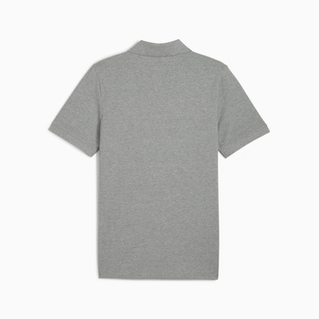 Koszulka polo męska Puma ESS SMALL LOGO PIQUE szara 68676203