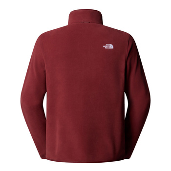 Polar męski The North Face GLACIER FLEECE bordowy NF0A8D0R0VO