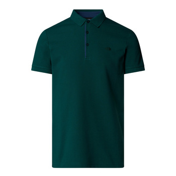 Koszulka polo męskie The North Face PREMIUM SLIM zielona NF0A8C1N6GI