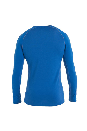 Longsleeve termiczny męski Icebreaker ZONEKNIT 200 niebieski IB0A56HA876