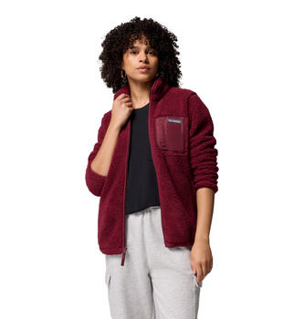 Polar damski Columbia WEST BEND II bordowy 2099271624