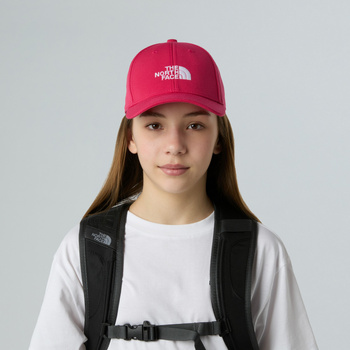 Czapka z daszkiem dziecięca The North Face CLASSIC RECYCLED 66 różowa NF0A7RIWBOS