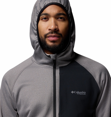 Bluza z kapturem męska Columbia TRIPLE CANYON II szara 2094973023