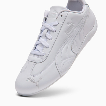 Buty sportowe unisex Puma SPEEDCAT FULL LTHR białe 40544902