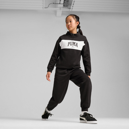 Spodnie dresowe dziewczęce Puma SQUAD FL czarne 68178101