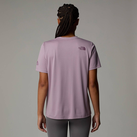 Koszulka trekkingowa damska The North Face MOUNTAIN ATHLETICS FLEX fioletowa NF0A89443OX