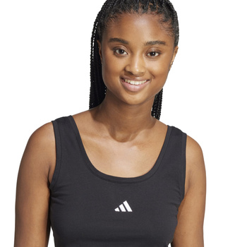 Top sportowy damski adidas ESSENTIALS SMALL LOGO czarny JE1321