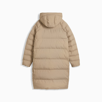 Płaszcz puchowy damski Puma MONO HOODED beżowy 68838455