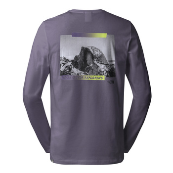 Longsleeve męski The North Face ES fioletowy NF0A83FLN14