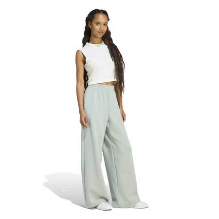 Spodnie dresowe damskie adidas SOFT LUX zielone KE6828