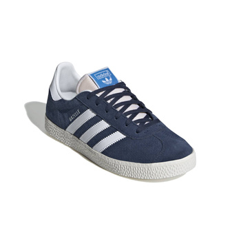 Buty sportowe dziecięce adidas GAZELLE J granatowe IG1695