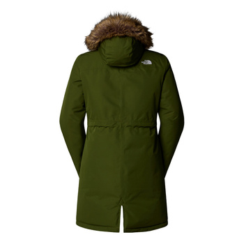 Parka z kapturem damska The North Face ZANECK zielona NF0A8DZNBRI