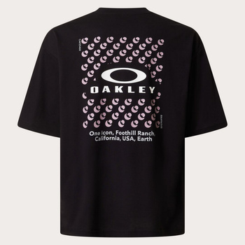 Koszulka męska Oakley ENHANCE QDC GRIP 4.0 czarna FOA407663-02E
