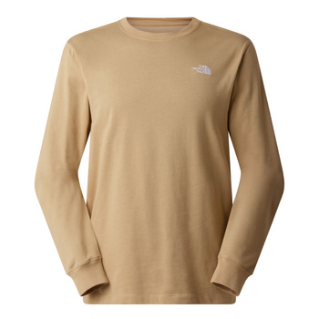 Longsleeve męski The North Face EVOLUTION SIMPLE DOME REGULAR brązowy NF0A8EU3LK5