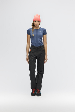 Koszulka damska Salewa ZEBRU MEDIUM WARM granatowa 00-0000027960_8670