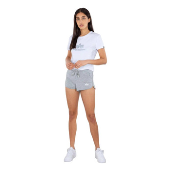 Spodenki damskie Alpha Industries BASIC szare 116054-230