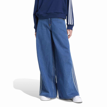 Spodnie jeansowe męskie adidas FIREBIRD niebieskie KD2906