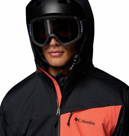 Kurtka narciarska męska Columbia ICEBERG POINT II pomarańczowa 2113941864