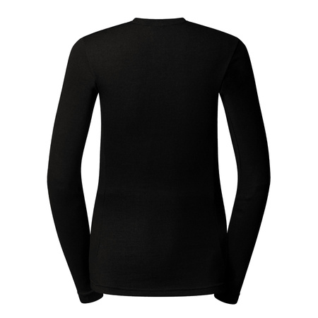 Longsleeve damski The North Face EASY CREW czarny NF0A8E1FJK3