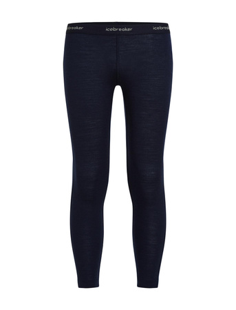 Legginsy termiczne dziecięce Icebreaker 200 OASIS granatowe IB104503401