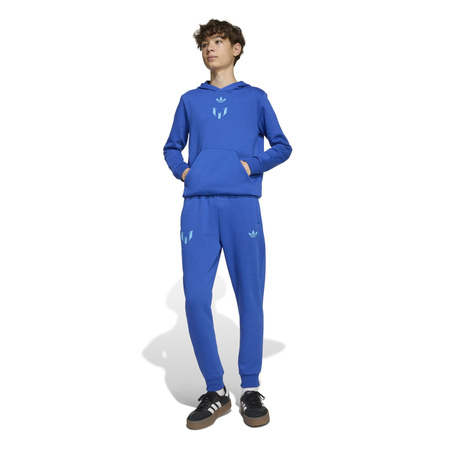 Bluza z kapturem dziecięca adidas MESSI niebieska JY9542