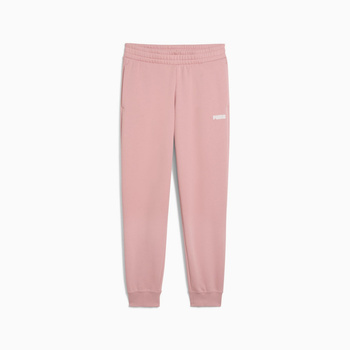 Spodnie dresowe damskie Puma ESS LOGO FL CL różowe 68833323