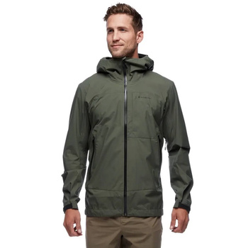 Kurtka wodoodporna męska Black Diamond HIGHLINE zielona AP7450003010