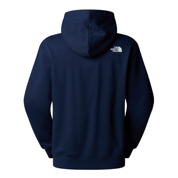 Bluza z kapturem męska The North Face MOUNTAIN LOGO RELAXED granatowa NF0A8E3N8K2