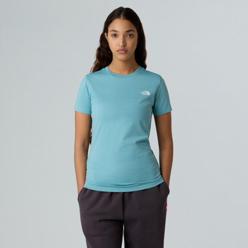 Koszulka damska The North Face SIMPLE DOME niebieska NF0A87NHBOA