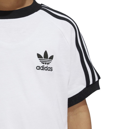 Koszulka dziecięca adidas 3 STRIPES biała JE0517