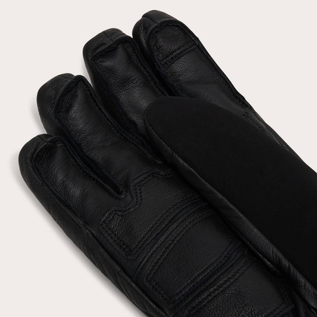 Rękawiczki zimowe męskie Oakley PEAK LEATHER czarne FOS901654-02E