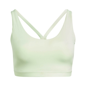 Stanik sportowy damski adidas ALL ME zielony IU1692