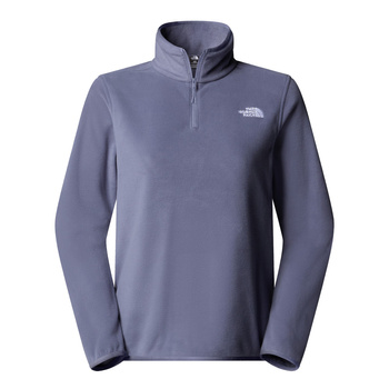 Polar damski The North Face GLACIER FLEECE 1/4 ZIP fioletowy NF0A8D2JBTR