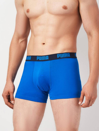 Bokserki męskie Puma LOGO AOP 3-PACK wielokolorowe 93554702