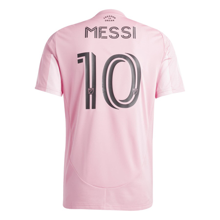 Koszulka piłkarska męska adidas INTER MIAMI CF 25/26 MESSI HOME różowa JI6817