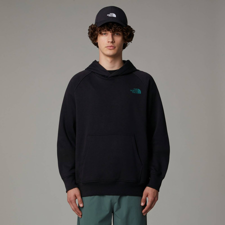 Bluza z kapturem męska The North Face RAGLAN BOX NSE TAILGRID INFILL czarna NF0A8C4X943