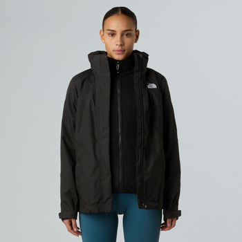 Kurtka z kapturem damska The North Face EVOLVE II TRICLIMATE czarna NF0A8E02JK3