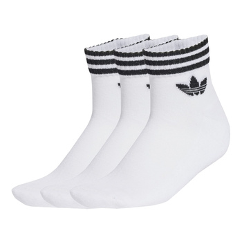Skarpety unisex adidas 3-STRIPES 3-PACK białe JV7435
