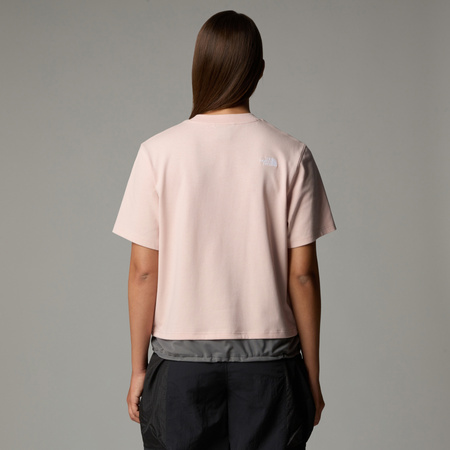 Koszulka damska The North Face FABRIC różowa NF0A8CMALK6