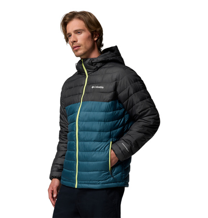 Kurtka puchowa męska Columbia POWDER LITE II niebieska 2086944429