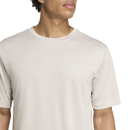 Koszulka treningowa męska adidas TRAINING ESSENTIALS HOLIDAY PACK beżowa JZ4162
