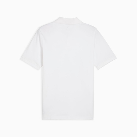 Koszulka polo męska Puma ESS SMALL LOGO PIQUE biała 68676202