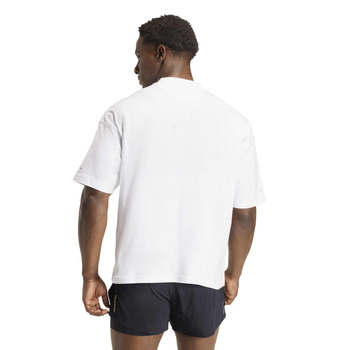 Koszulka do biegania unisex adidas ADI365 biała KA0325