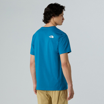 Koszulka męska The North Face SIMPLE DOME niebieska NF0A87NGBOM