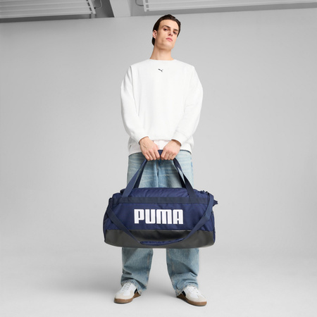 Torba treningowa unisex Puma CHALLENGER MEDIUM SPORTS granatowa 09114503